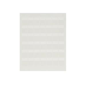 Hojas con 2500 Etiquetas Auto-Laminadas para Impresora L?ser/Inyecci?n de Tinta, para Cables de 2 a 4.1 mm de Di?metro (18 - 14 AWG)