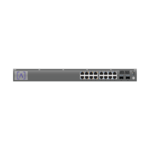 Switch Gigabit PoE+ Administrable / 16 puertos 10/100/1000 Mbps + 2 Puertos SFP Uplink / Presupuesto PoE hasta 120W / Administraci??n Gratuita en la Nube