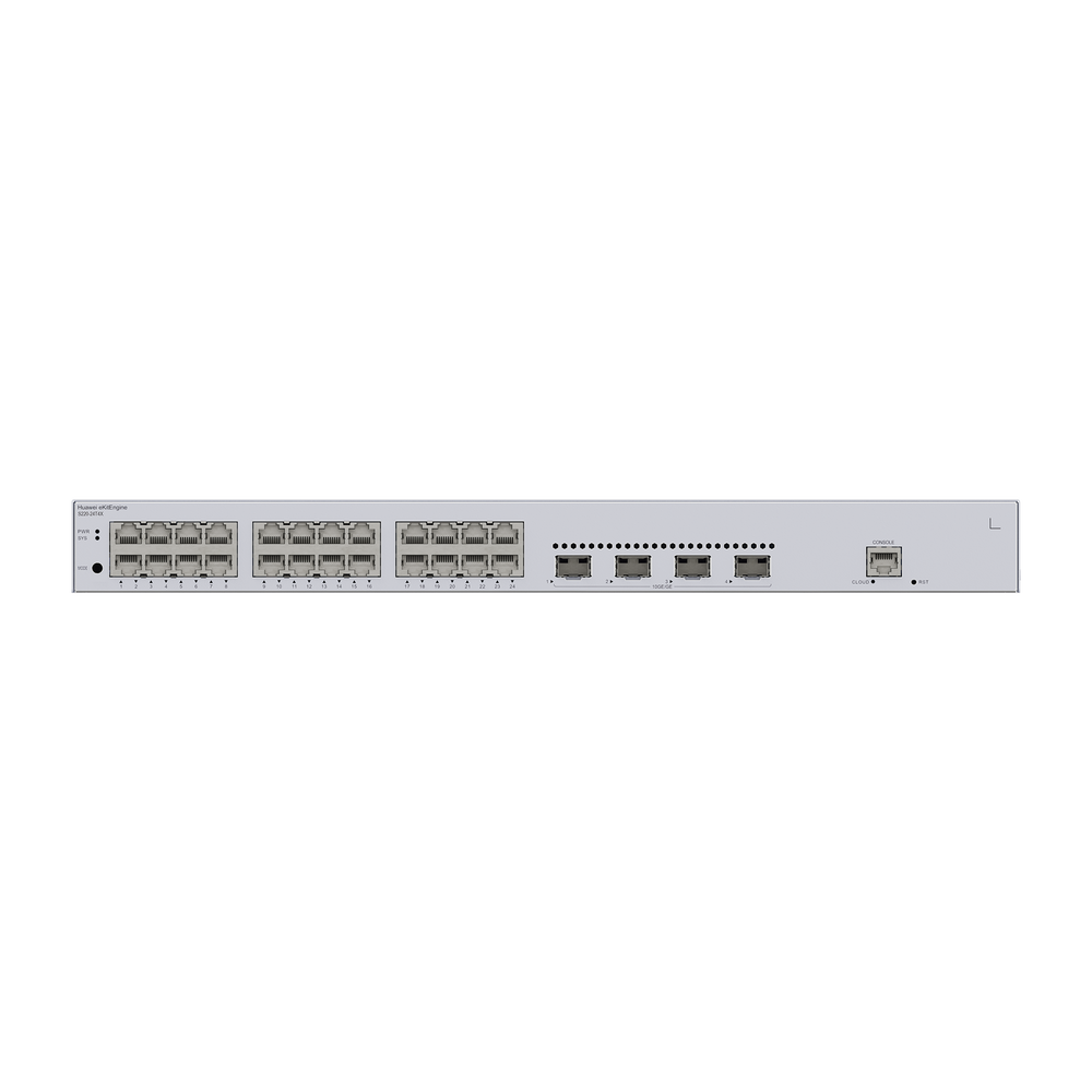 Switch de Acceso Gigabit Administrable Capa 2 / 24 puertos 10/100/1000 Mbps / 4 Puertos 10GE SFP+ Uplink / ERPS / IMGP Snooping / DHCP Snooping / Administraci??n Nube Gratis - Imagen 2