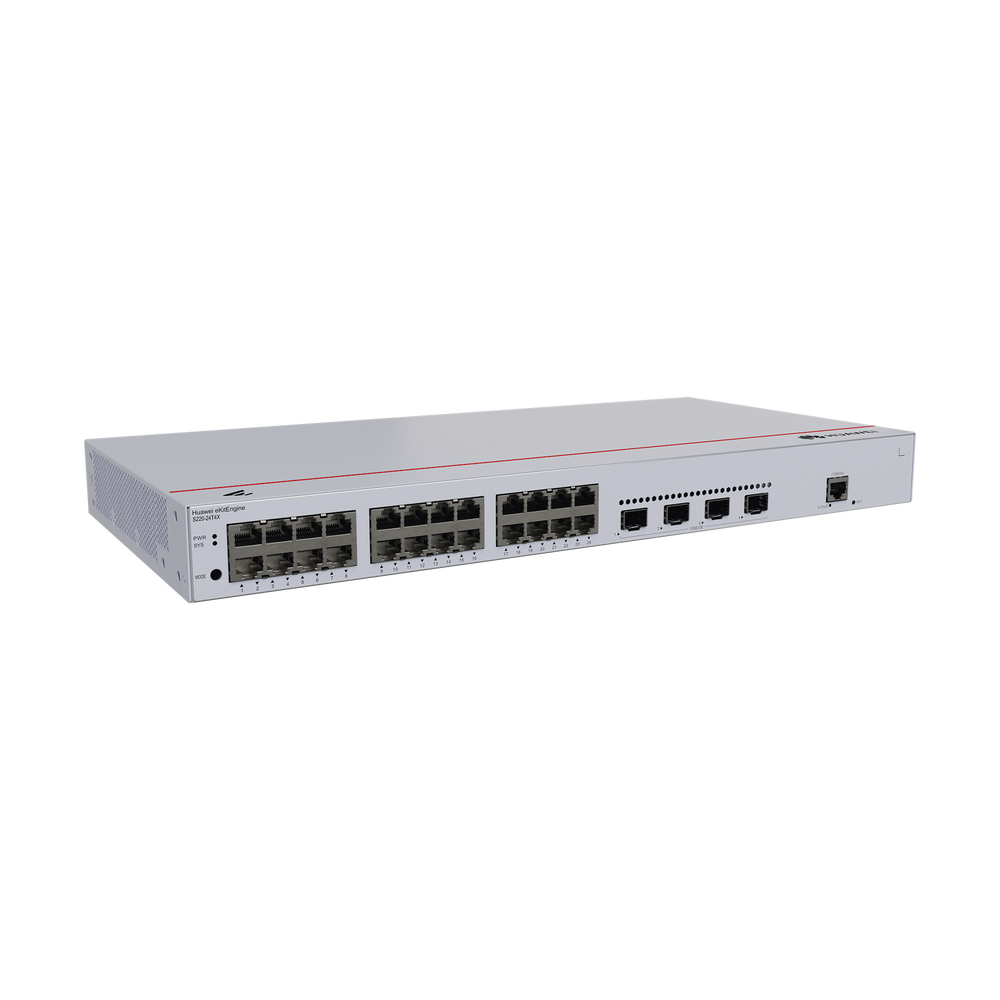 Switch de Acceso Gigabit Administrable Capa 2 / 24 puertos 10/100/1000 Mbps / 4 Puertos 10GE SFP+ Uplink / ERPS / IMGP Snooping / DHCP Snooping / Administraci??n Nube Gratis - Imagen 3