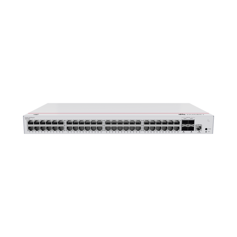 Switch de Acceso Gigabit Administrable Capa 2 / 48 puertos 10/100/1000 Mbps / 4 Puertos 10GE SFP+ Uplink / ERPS / IMGP Snooping / DHCP Snooping / Administraci??n Nube Gratis