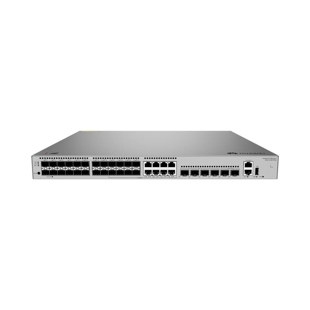 Switch Empresarial Core Gigabit Administrable Capa 3 / 24 puertos 1GE SFP ( Combo con 8 Puertos 10/100/1000 Mbps) / 4 Puertos 10GE SFP+ Uplink / 2 Puertos 10GE SFP+ (Stack) / ERPS / Ruteo Dinǭmico (RIP, OSPF, IS-IS y BGP) / iStack / Administraci& - Imagen 2