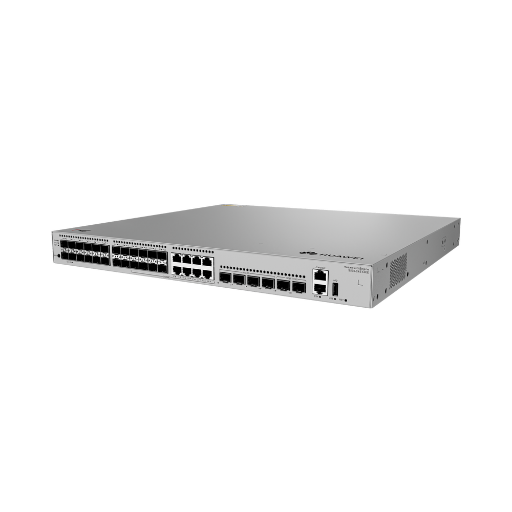 Switch Empresarial Core Gigabit Administrable Capa 3 / 24 puertos 1GE SFP ( Combo con 8 Puertos 10/100/1000 Mbps) / 4 Puertos 10GE SFP+ Uplink / 2 Puertos 10GE SFP+ (Stack) / ERPS / Ruteo Dinǭmico (RIP, OSPF, IS-IS y BGP) / iStack / Administraci& - Imagen 4