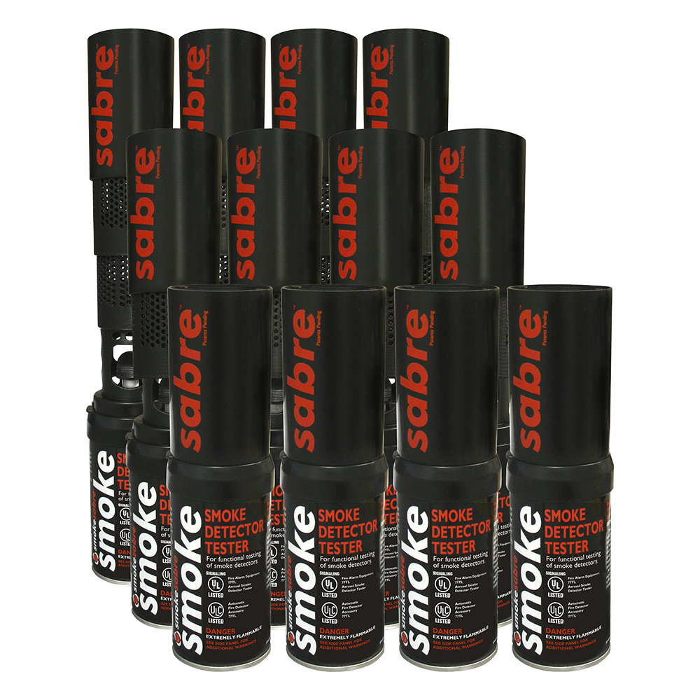 Lata De Humo Sintético En Aerosol 2.6 oz, Para Prueba De Detectores, Libre De Silicona, 100% Biodegradable, No Contamina Los Detectores, Uso Manual, Listado UL - Imagen 3