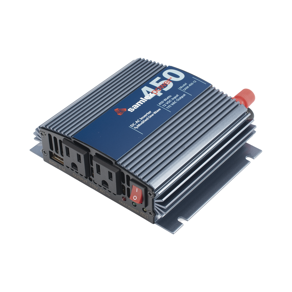 Inversor de Corriente Onda Modificada (CD-CA). Potencia Nominal 450 W, Ent:12Vcc, Sal: 115Vca 60 Hz. - Imagen 2