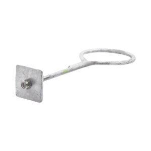 Ancla con Aro, largo: 40 cm. de 1/2" de espesor para Losa o Pared. Galvanizado por Inmersi??n.