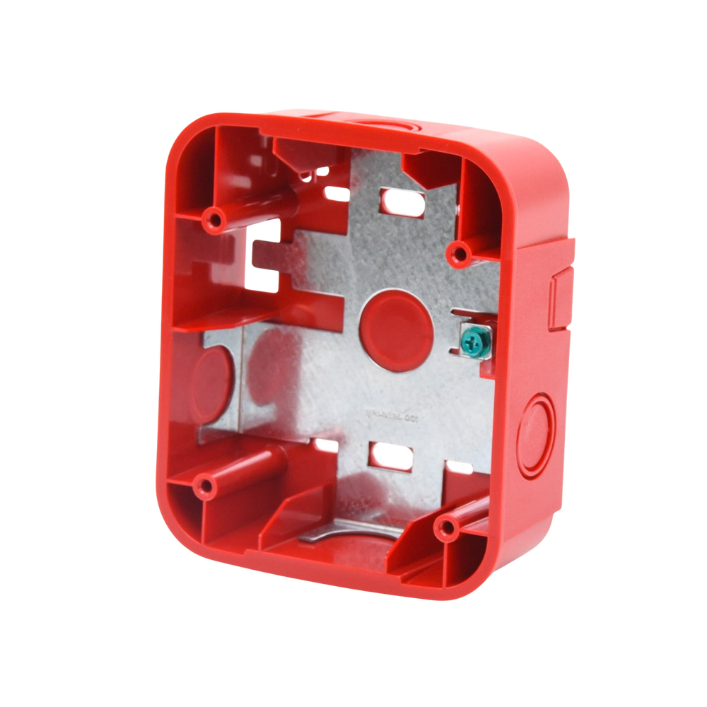 Caja de Montaje en Pared, para Sirena, Color Rojo, Nuevo Diseño Moderno y Elegante - Imagen 4