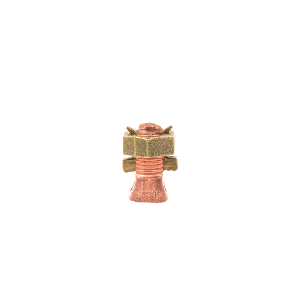 Conector Mecánico de Puesta a Tierra, de Cobre, Para Cables de Calibre 8 a 6 AWG - Imagen 4