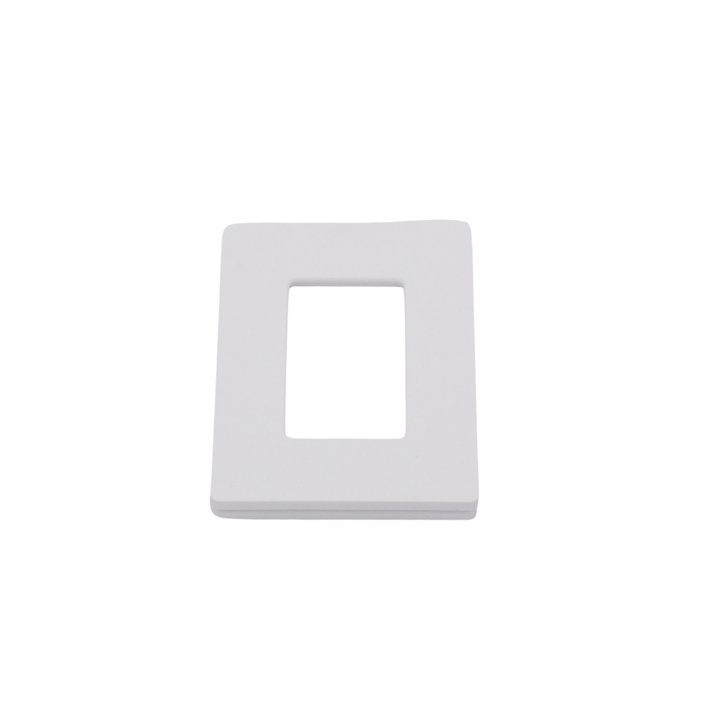 Tapa Color Blanco Satin para interruptor o dimmer Lutron, 1 gang, limpio y moderno - Imagen 3