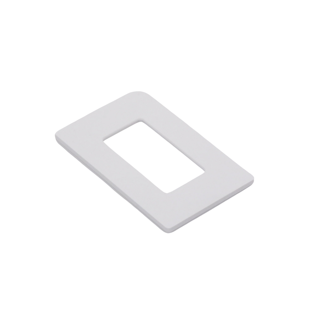Tapa Color Blanco Satin para interruptor o dimmer Lutron, 1 gang, limpio y moderno - Imagen 4