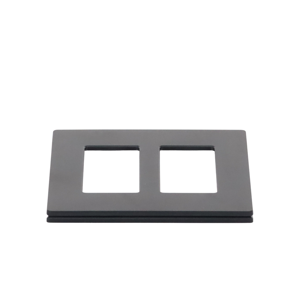 TAPA P/SWITCH /DIMMER 2 ESPACIOS - Imagen 3