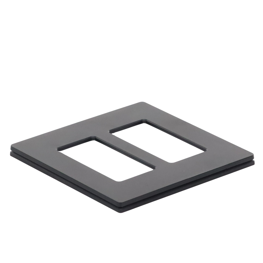 TAPA P/SWITCH /DIMMER 2 ESPACIOS - Imagen 4