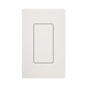 Placa ciega de pared color blanco Snow
