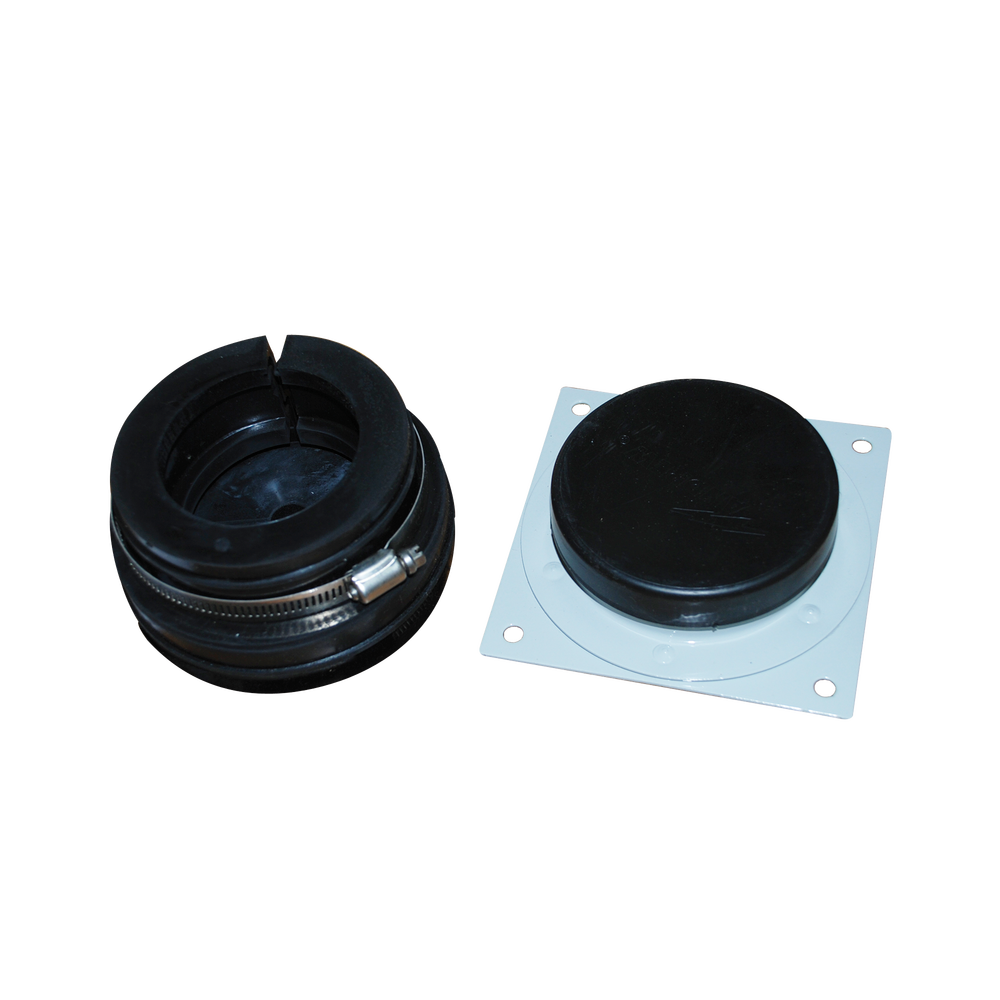 Placa y Goma Pasamuro para Cable Coaxial de 1-1/4 - Imagen 2