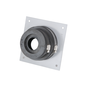 Placa y Goma Pasamuro para Cable Coaxial de 1-1/4