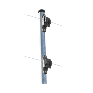 Aislador de Paso reforzado para cercos eléctricos, resistente al clima extremoso
