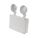 Letrero LED de SALIDA con Luz de Emergencia/Montaje Universal (pared, lateral o Techo)/Batería de Respaldo Incluida