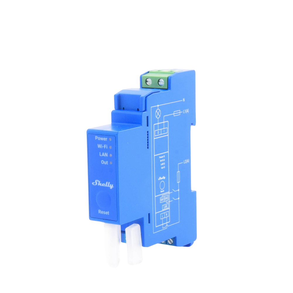 Relevador / Contacto Seco / Interruptor WIFI/ Industrial y residencial inteligente / Hasta 16A / Soporta Google y Alexa / Nube P2P y control Local / 1 canal y puerto ethernet - Imagen 2