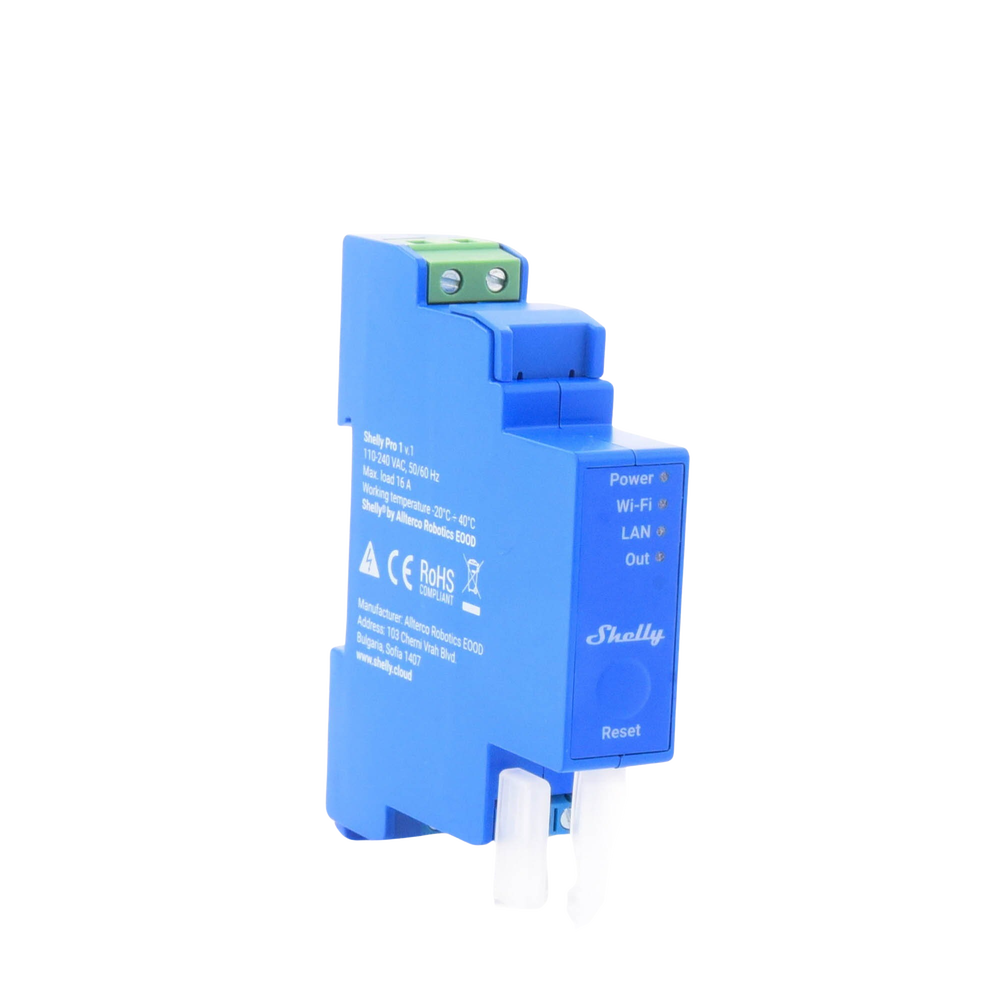 Relevador / Contacto Seco / Interruptor WIFI/ Industrial y residencial inteligente / Hasta 16A / Soporta Google y Alexa / Nube P2P y control Local / 1 canal y puerto ethernet - Imagen 3