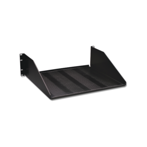 Charola para soportar equipo en Rack de 19in, ventilada, 3UR, Color Negro