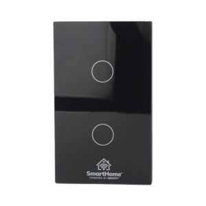 (ZigBee) Apagador switch inalámbrico ZigBee, control de 2 regresos de carga, 110V