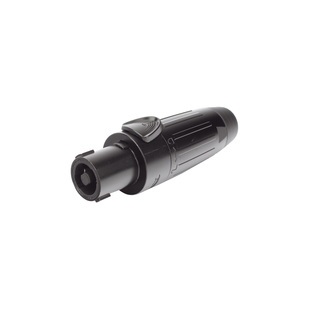 Conector Speakon | Hembra | 4 polos | carcasa negra | Cable AWG10 | 30A - Imagen 2