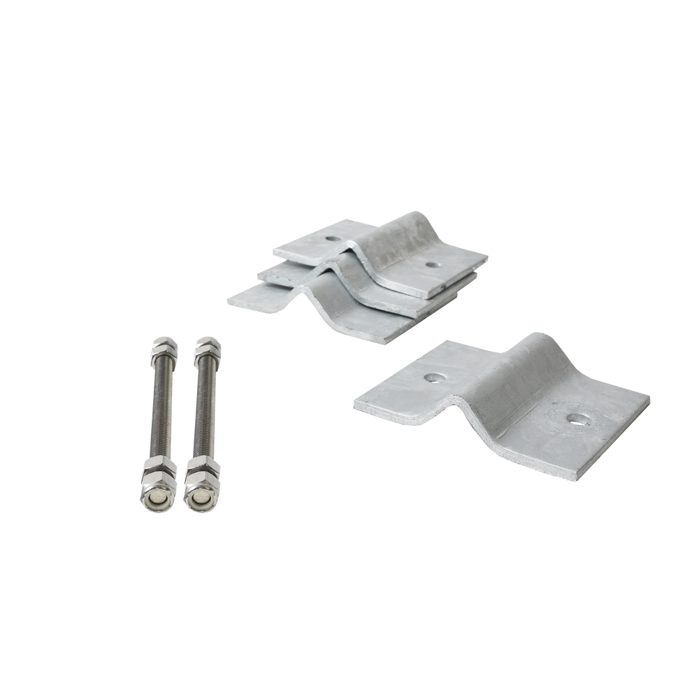 Herraje Adaptador de Mǭstil para Diǭmetros desde 3/4" hasta 2-1/4". Galv. en Caliente. - Imagen 2