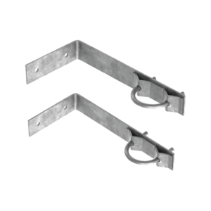 Juego de 2 Herrajes de Pared para Sujeci??n de Mǭstil (1-1/4" a 2")
