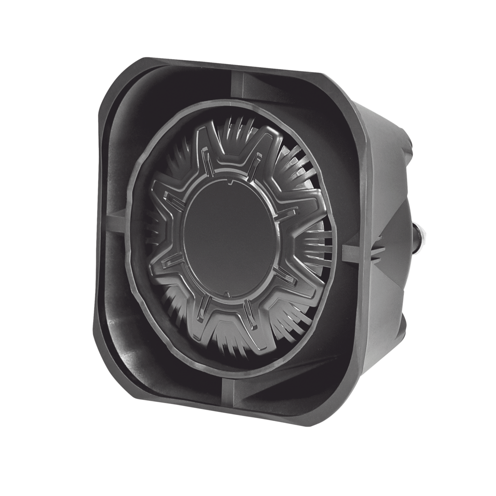 Bocina Compacta de Uso Rudo, 100 Watts de Potencia, Ideal Para Vehículos de Encubierto, Montaje Universal, 11 Ohms de Impedancia - Imagen 3