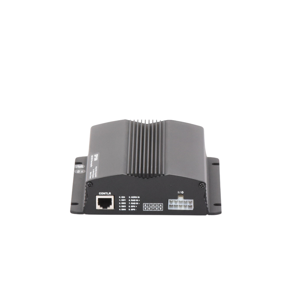 Sirena Vehicular de 100W de Potencia, Con Controlador Unimando Para Control de Tonos, 4 Salidas Auxiliares y Microfono - Imagen 8