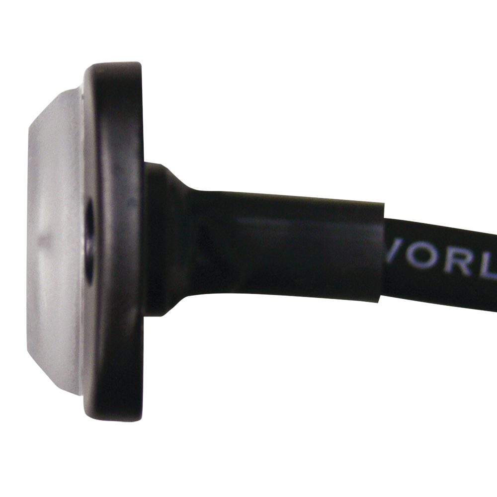 Luz Auxiliar de 12 LED, Rojo/Azul, SAE, Bisel Negro, Lente Transparente - Imagen 6