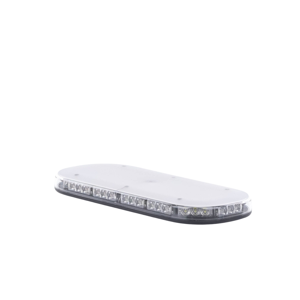 Mini barra de 42 LED, ámbar/blanco, 15 Pulgadas, SAE, Montaje Fijo Con Tornillos, 12-24 Vcd, Lente transparente - Imagen 4