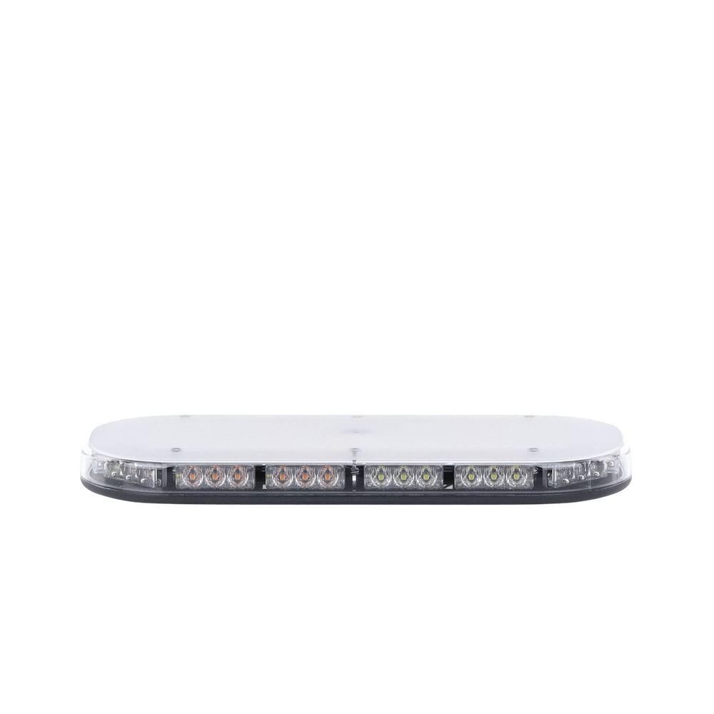 Mini barra de 42 LED, ámbar/blanco, 15 Pulgadas, SAE, Montaje Fijo Con Tornillos, 12-24 Vcd, Lente transparente - Imagen 5