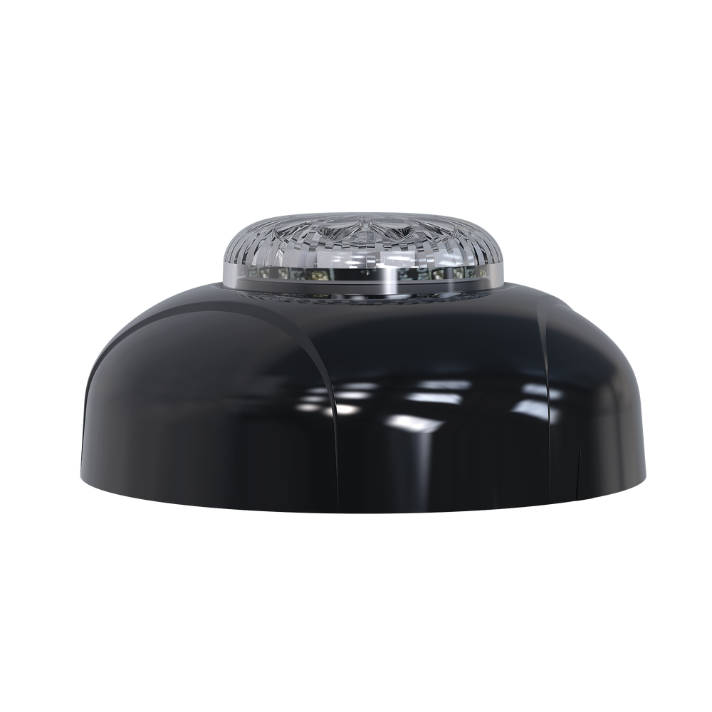 Estrobo Oculto de 12 LED, Brida negra, 12 Vcd, Rojo/Azul, Lente transparente - Imagen 3