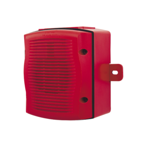 Bocina para Exterior, Montaje en Pared, Color Rojo