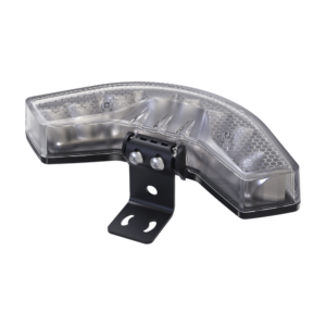 Luz Esquinera, 9 LED, ámbar, SAE Clase I, lente transparente