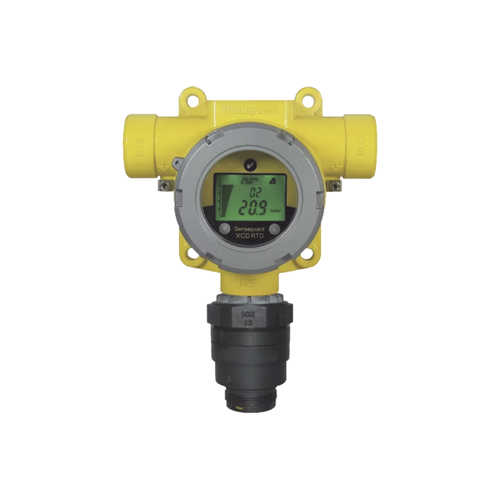 Detector Industrial Con Sensor Remoto Para Cloro (CI2), 0-5 PPM, Modbus, Salida 4-20 mA, 3 Relays, Carcasa De Aluminio Grado Marino, Serie Sensepoint XCD RTD