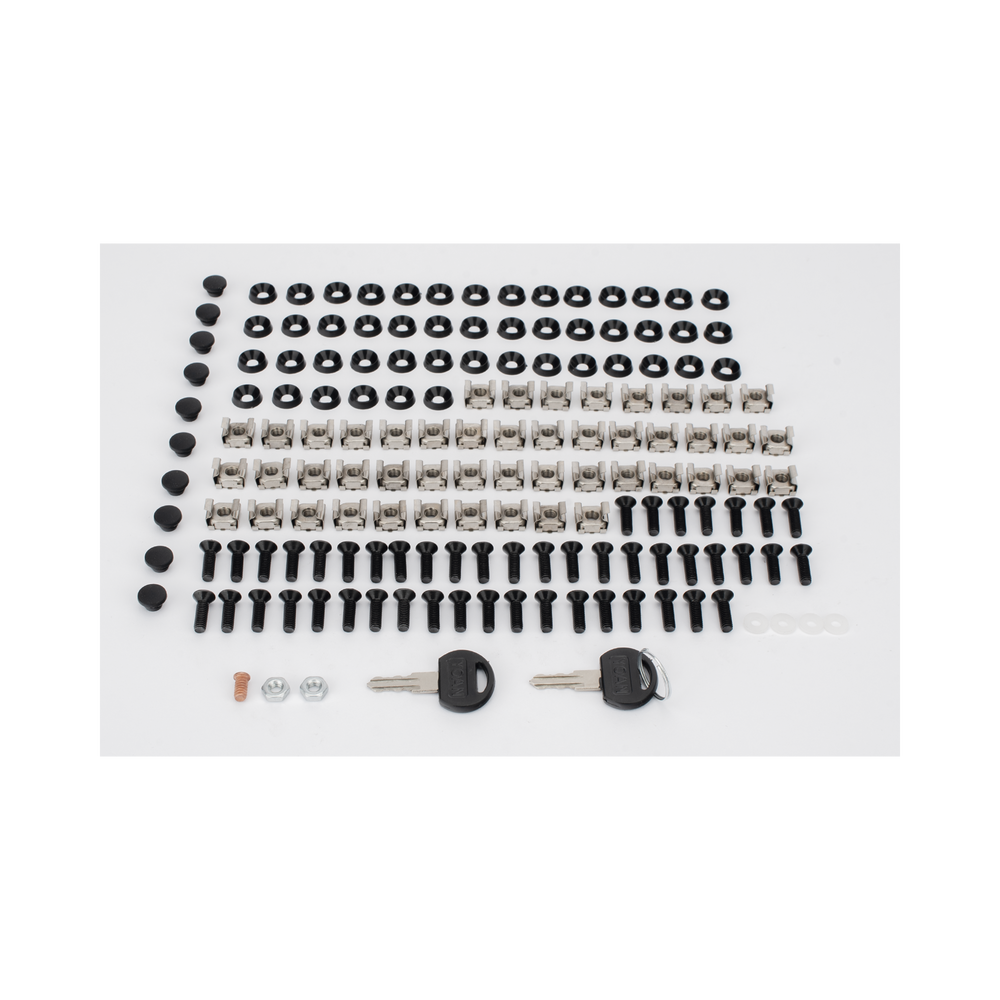 Gabinete de Pared de 9U con Puerta de Cristal Templado, 479.5 mm de Profundidad, Rack de 19'', Acero Reforzado Gris Mate - Imagen 5