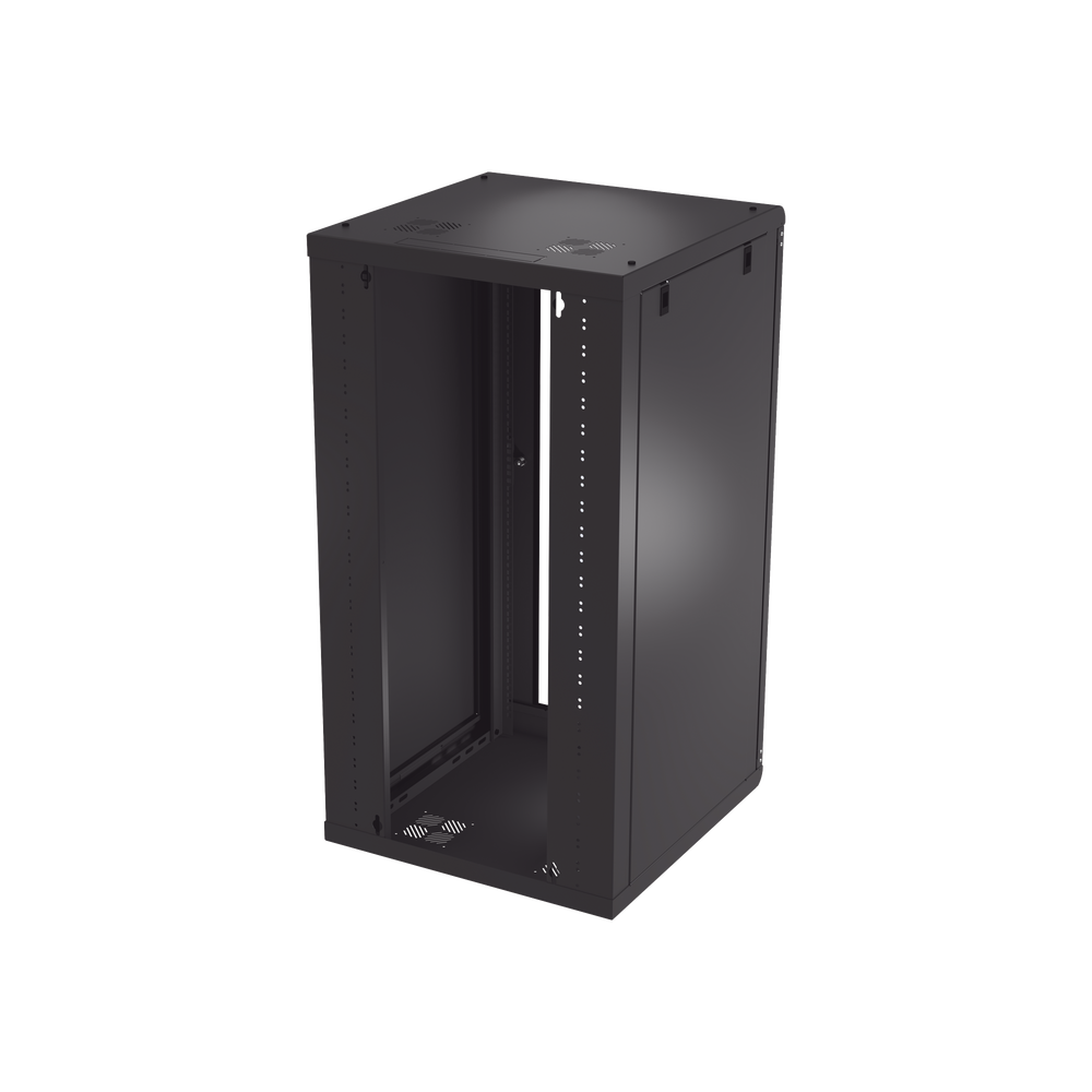 Gabinete de Pared 24U de 635 mm de Profundidad, Rack de 19 pulgadas en Acero Reforzado: Compacto y Resistente para Soluciones Profesionales - Imagen 2