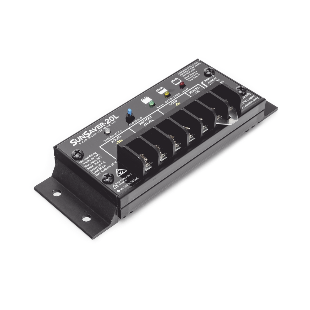 Controlador de Carga Solar SunSaver PWM 20 A / 12 VCC / Encapsulado Ep?xico / Clase 1 Div 2 / Compensaci?n de Temperatura - Imagen 4