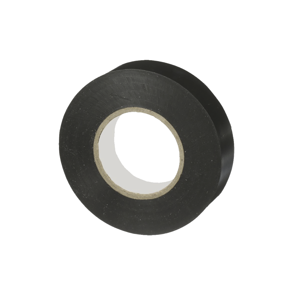 Cinta Eléctrica STRONGHOLD para Aislar, de PVC, Uso General Reparación y Mantenimiento, Grosor de 0.18mm (7 mil), Ancho de 19mm, y 18m de Largo, Color Negro - Imagen 2