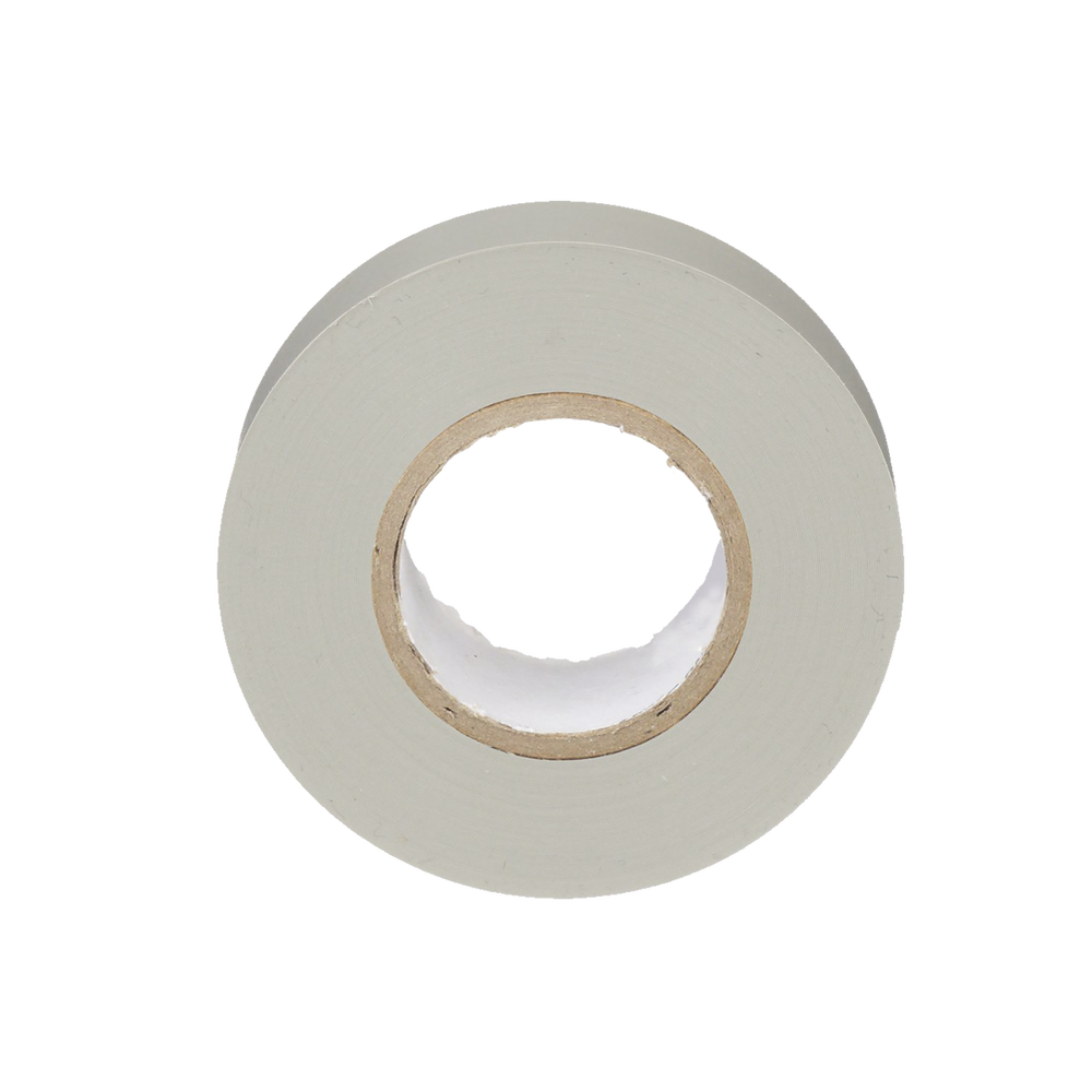 Cinta Eléctrica STRONGHOLD para Aislar, de PVC, Uso General Reparación y Mantenimiento, Grosor de 0.18mm (7 mil), Ancho de 19mm, y 20.12m de Largo, Color Gris - Imagen 2