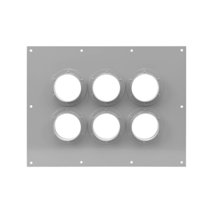 Placa Pasamuro con Capacidad de 6 Botas de 4