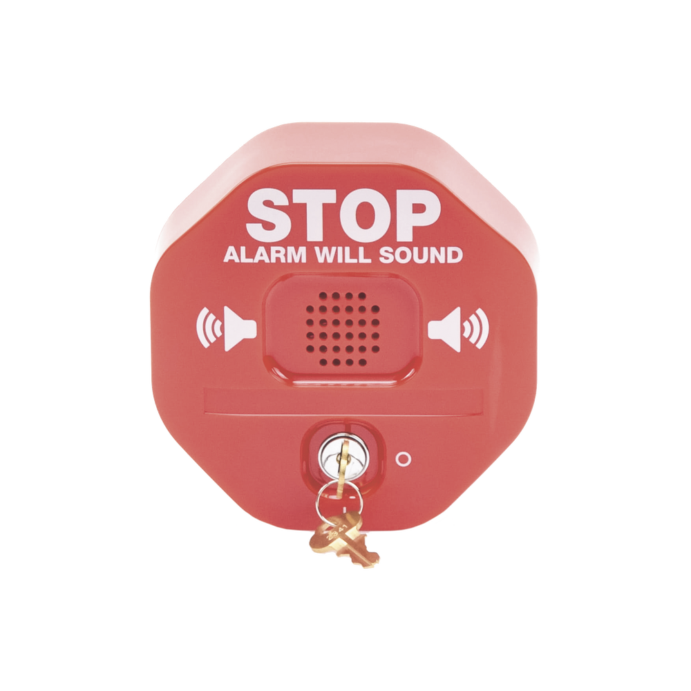 Alarma Multifunción Exit Stopper® para proteger puertas dobles (incluye contactos magnéticos) - Imagen 2