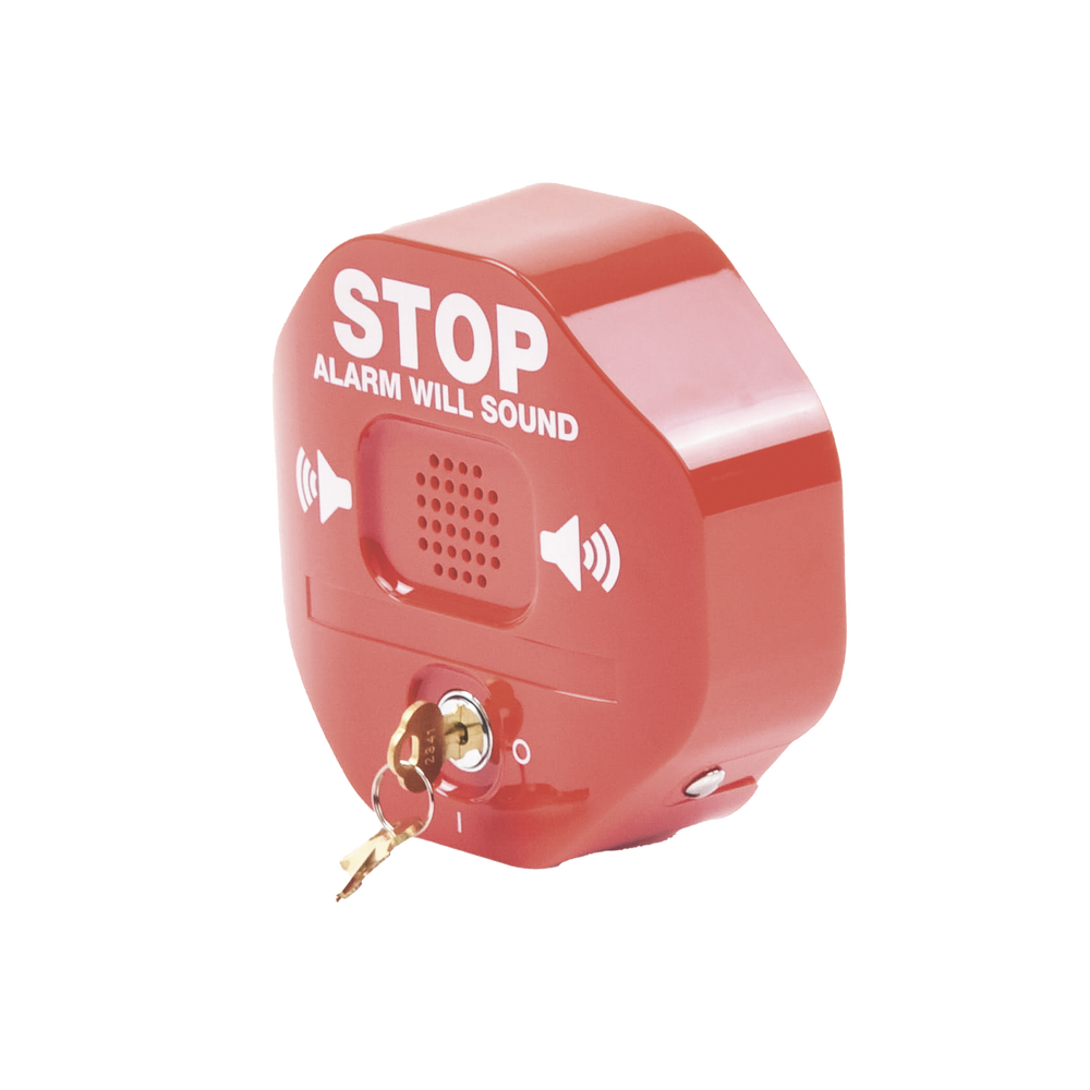 Alarma Multifunción Exit Stopper® para proteger puertas dobles (incluye contactos magnéticos) - Imagen 4