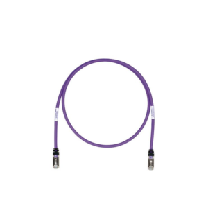 Patch Cord Cat6A, Blindado S/FTP, CM/LS0H, 5.18 Metros (17 Pies), Color Violeta
