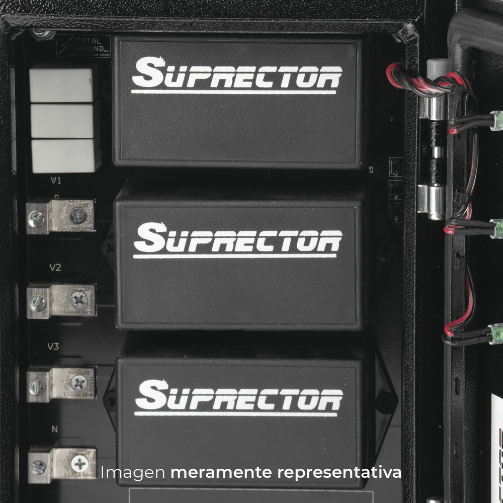 Supresor de Pico Clase C con Voltaje de Operación 127/220 Vca, 3 Fases, 320 KA. - Imagen 8