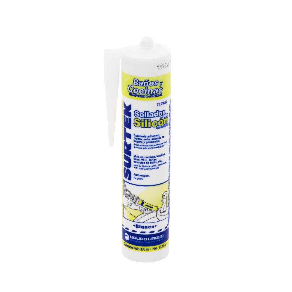 Silicón Para Baños y Cocinas /Color Blanco / Contenido 280 ml. - Imagen 2
