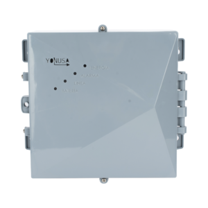 Energizador para Cerco Eléctrico AF-CR / 10,000 Volts / 10,000 Metros Lineales / Alimentación AC 127-220V o Solar / Control Remoto RF 433 MHz / Sistema de Alarma Integrado / Salida Auxiliar 12Vdc 1.5A / Respaldo con Batería Interna 4A