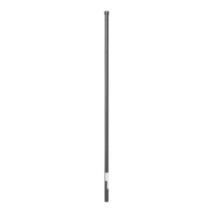 Poste de Esquina Negro de 1.2m para Cerca Electrificada de Tubo Galvanizado cal. 18 de 1"Diam. para 5 Aisladores (No incluidos).